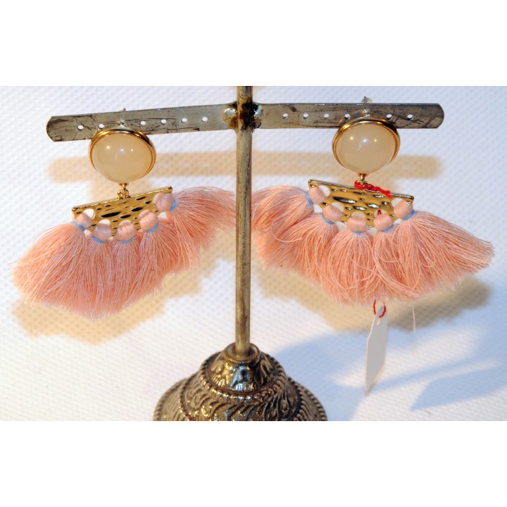 Ohrstecker, Ohrringe, rosé