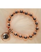 Armband, Kugeln, roségold