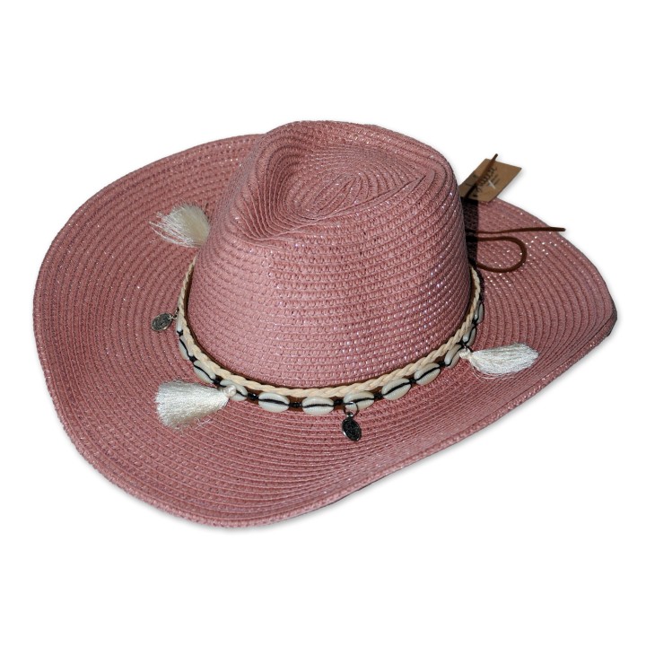 Hut, Sonnenhut, Cowboystyle, rosa