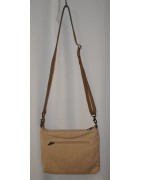 Tasche, Umhängetasche, Hirschmotiv vorne, Rückseite uni