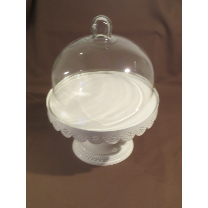 Glassturz/ Etagere