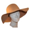Hut, Schlapphut, camel, One Size