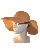 Hut, Schlapphut, camel, One Size