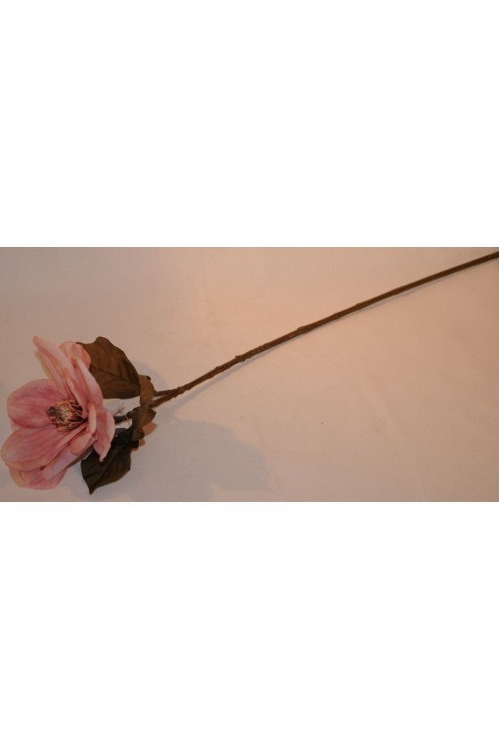 Blüte, Magnolie, rosa, Kunstblume, 66 cm