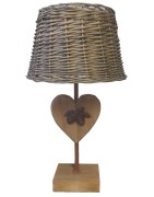 Stehlampe Herz