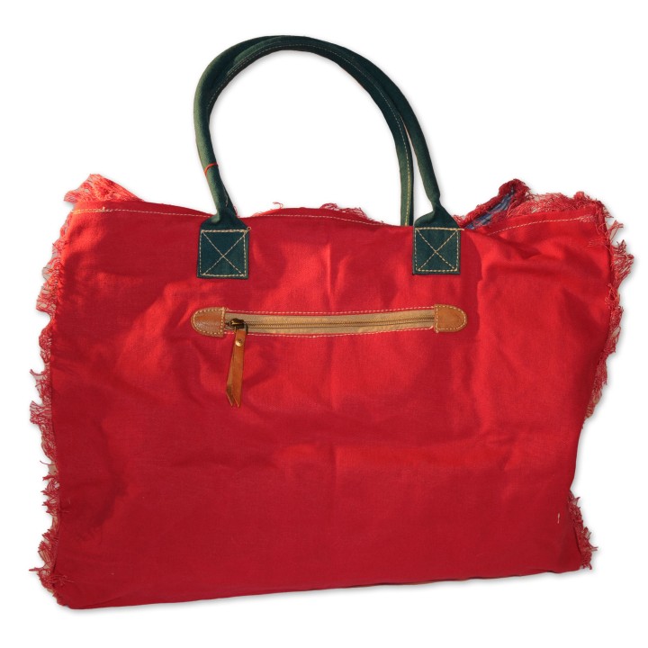 Tasche, Canvas-Tasche, Badertasche, pink mit Aufschrift "Sun Shine"