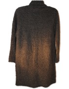 Strickcardigan, Strickjacke, Schalkragen, grau, One Size