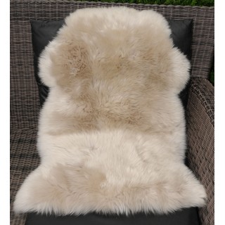 Schaffell, hellbeige, Winterfell, 90 cm