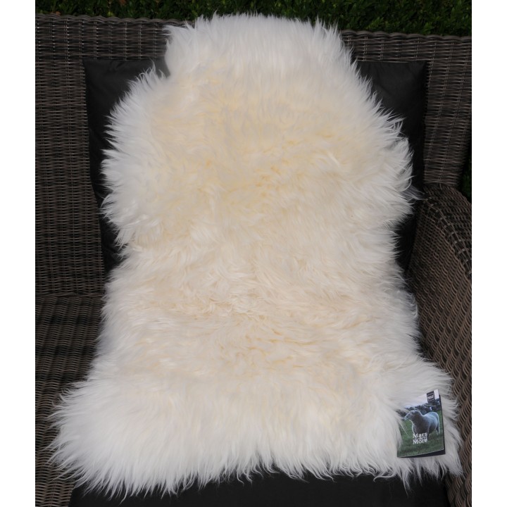 Schaffell, weiß, 85 cm