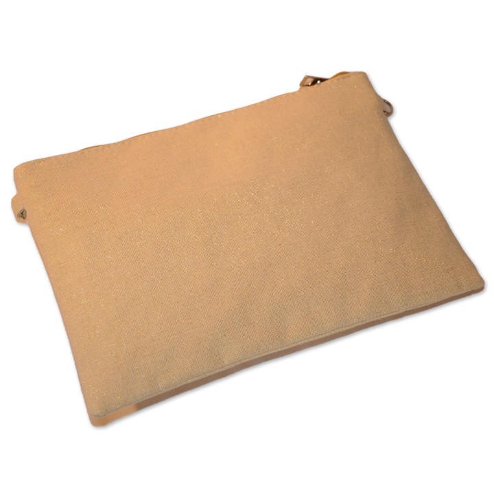 Tasche, Umhängetasche, Clutch, Vorderseite reichlich verziert, gefüttert