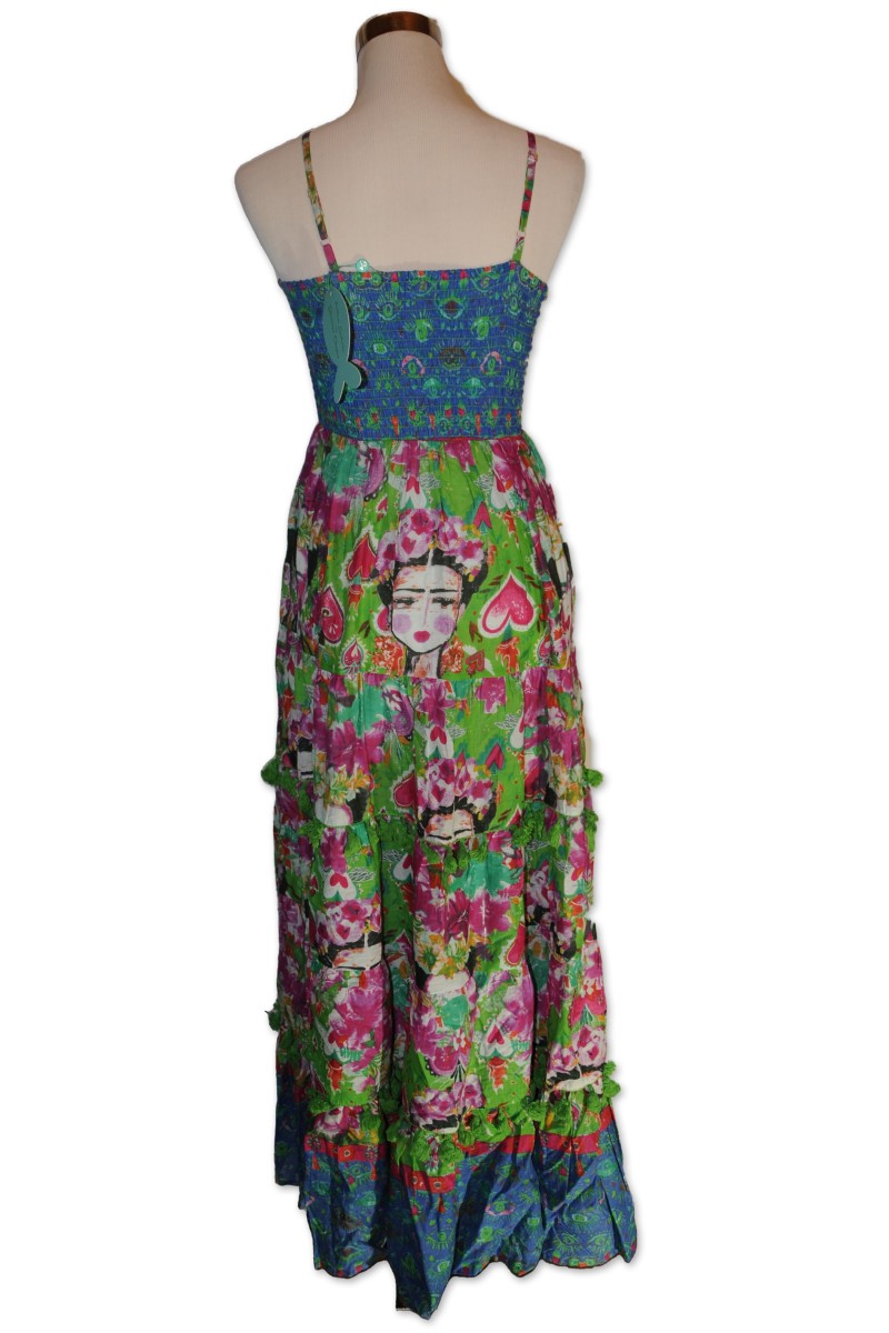 Trägerkleid, Frida Kahlo Motiv