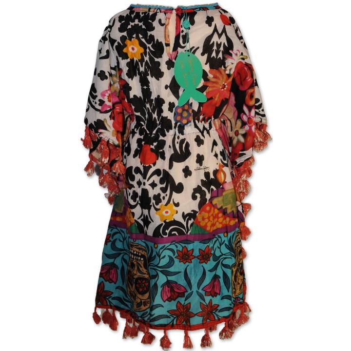 Kinderkleid, Tunika, Frida Kahlo Motiv