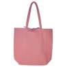 Ledershopper, Ledertasche, rosa, echt Leder