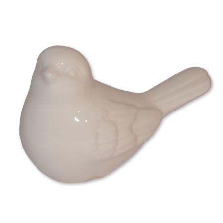 Vogel Ivory, weiß Dolomite, Steingut