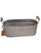 Jardiniere Junker, Zink, Metall