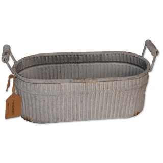 Jardiniere Junker, Zink, Metall
