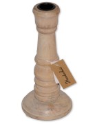 Kerzenhalter Dost, natur, Holz
