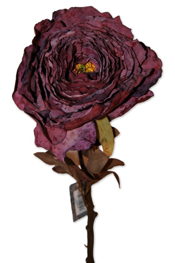 Rosen, Artificial Nature, burgunder, 62 cm