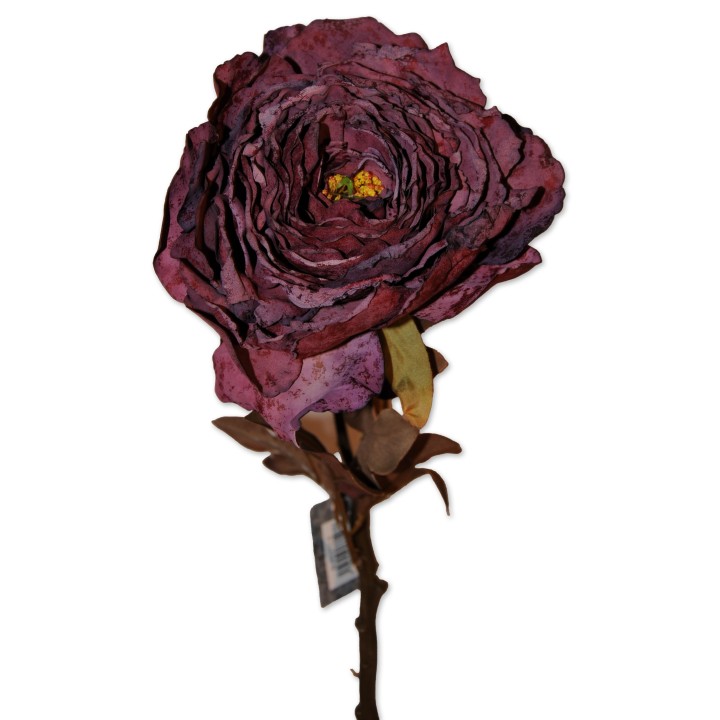 Rosen, Artificial Nature, burgunder, 62 cm