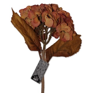 Hortensie, rostfarig,  Artificial Nature, 46 cm