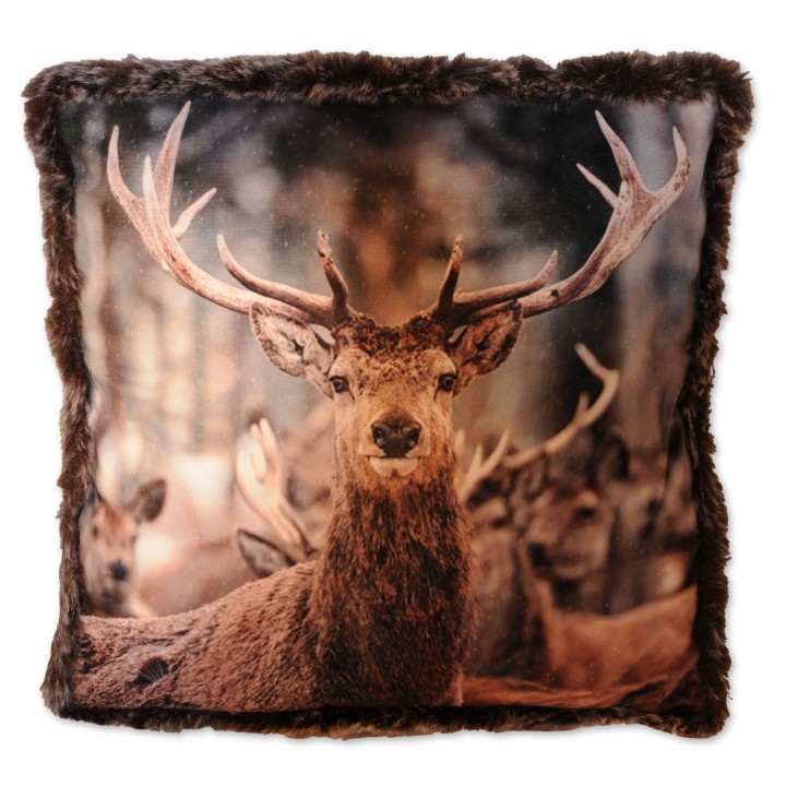 Hirsch Motivkissen