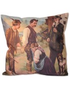 Motivkissen Wilderer, multicolor, inkl. Füllung 40 x 40 cm