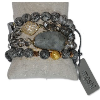 Armband-Set, Bracelet "Jackie"