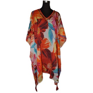 Kaftan "Stella, Tunika, multicolor pink, One Size