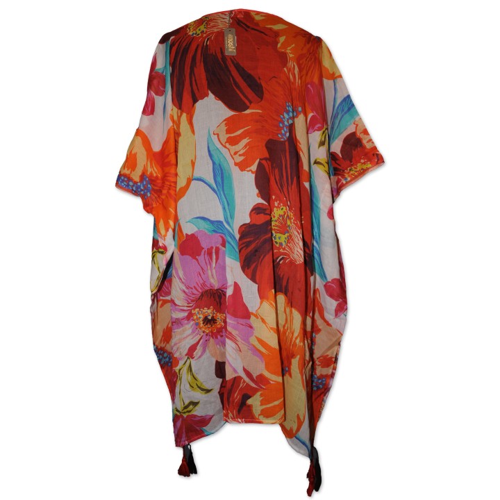 Kaftan "Stella, Tunika, multicolor pink, One Size