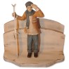 Kartenhalter Skifahrer Andrei, Nostalgie Figur