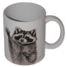 Waschbär Tasse