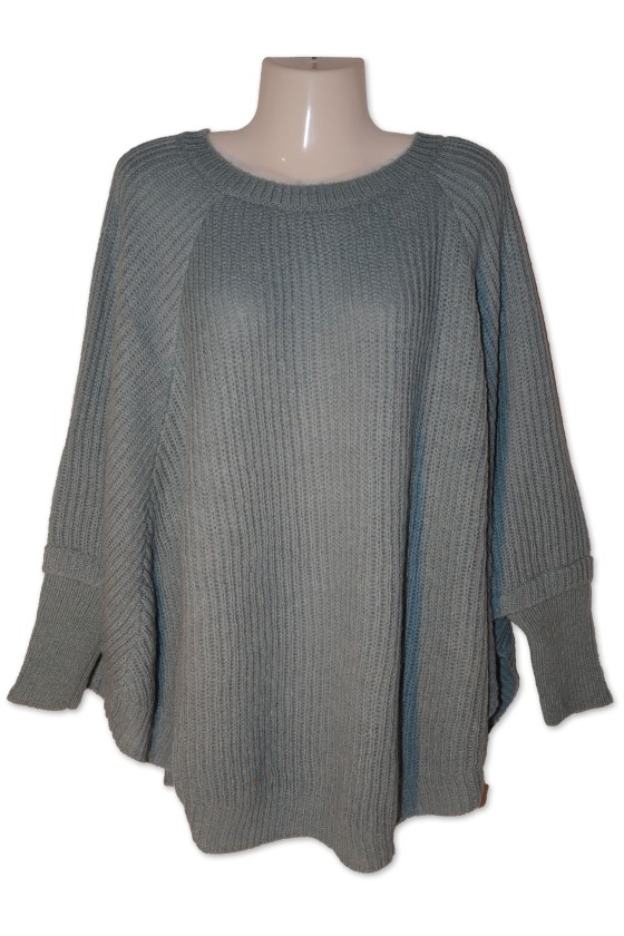 Poncho Kate, blue, One Size