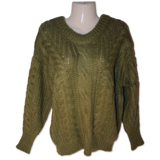 Pullover Celine, green, salbeigrün, One Size