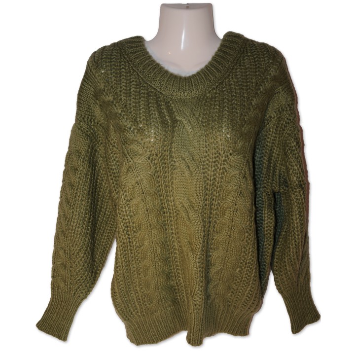 Pullover Celine, green, salbeigrün, One Size
