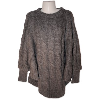 Poncho Mira, grey, grau, One Size