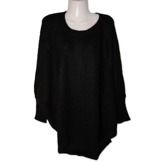 Poncho Kate, black, schwarz, One Size