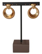 Earring Iris, goldfarbig, Ohrringe, Stecker, Modeschmuck