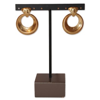 Earring Iris, goldfarbig, Ohrringe, Stecker, Modeschmuck