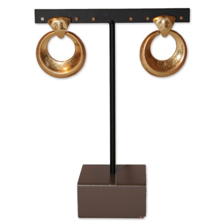 Earring Iris, goldfarbig, Ohrringe, Stecker, Modeschmuck