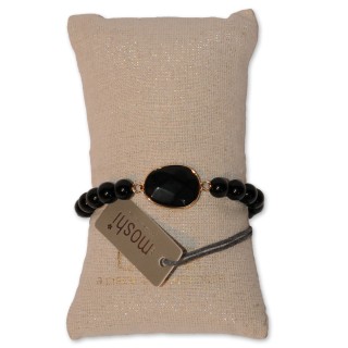 Bracelet Alice, black, Armband, schwarz