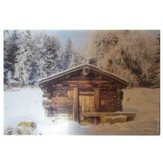 Fußmatte Almhütte