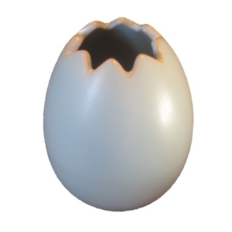 Vase Keramik-Ei